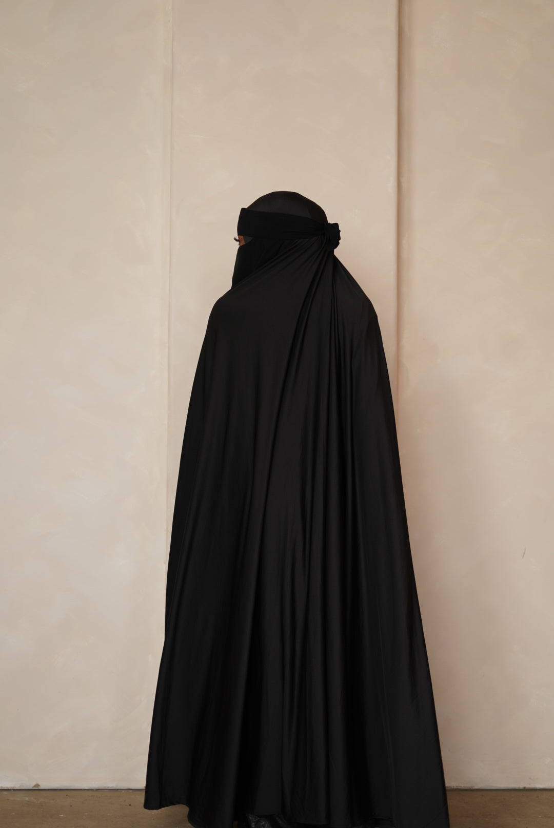 Black Jersey  Hijab