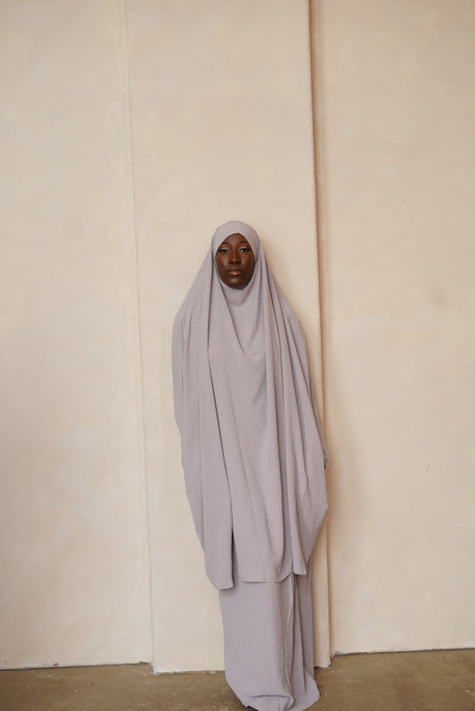 Grey Jilbab