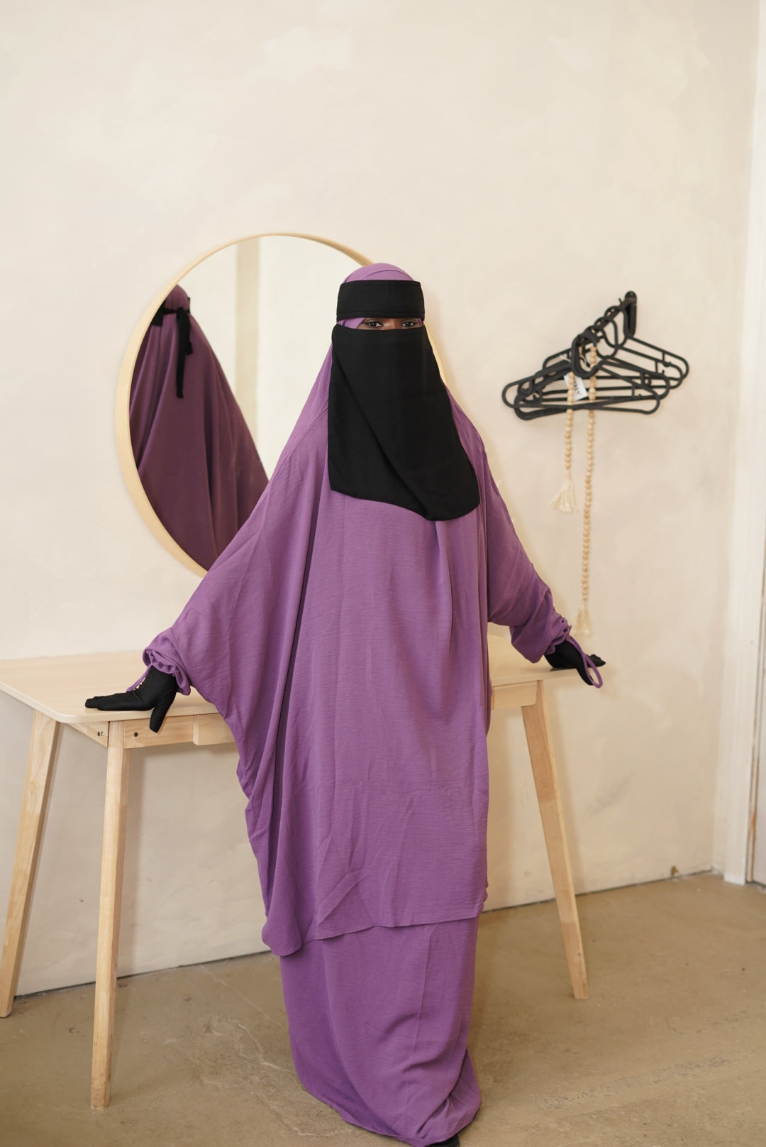 Purple  Jilbab